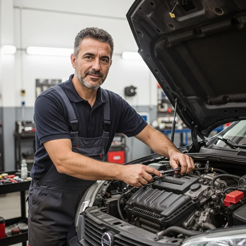 Gerente, Gerente y jefe de taller de Taller Mecánico Sevilla